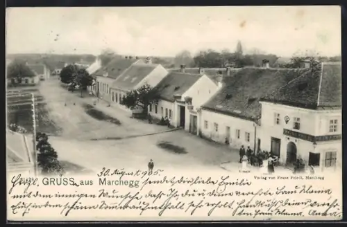 AK Marchegg, Geschäfts Franz Friedl