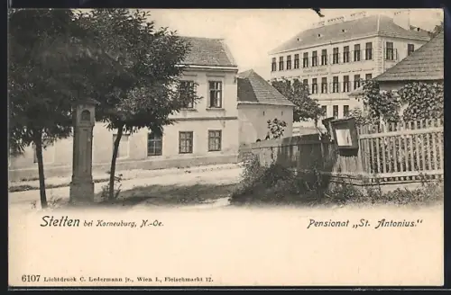 AK Stetten bei Korneuburg, Pensionat St. Antonius