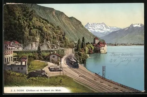AK Chillon, Panorama et la Dent du Midi