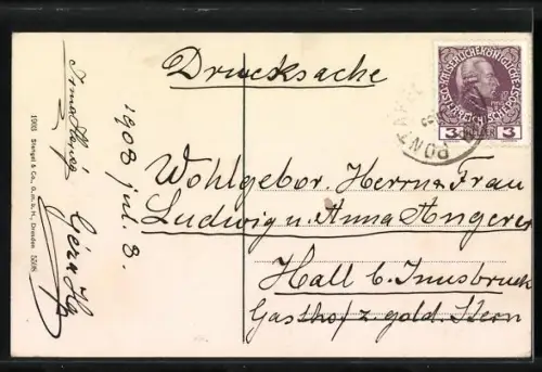 AK Pontebba, Reichsgrenze Pontebba-Pontafel