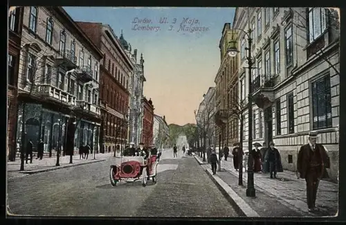 AK Lwów, Ul. 3 Maja