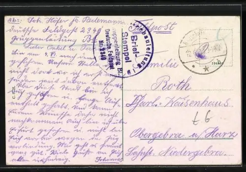 AK Saargemünd, Partie an der Saar