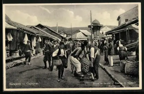 AK Sarajewo, Prizor sa carsije, Marktscene