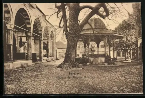 AK Sarajewo, Hofraum der Begova Moschee