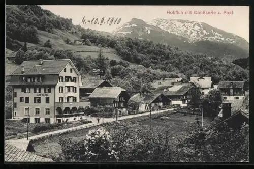 AK Hohfluh, Blick auf die Confiserie zur Post