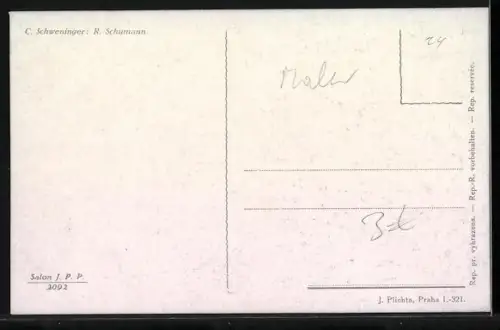 AK Robert Schumann denkt über eine Sinfonie nach