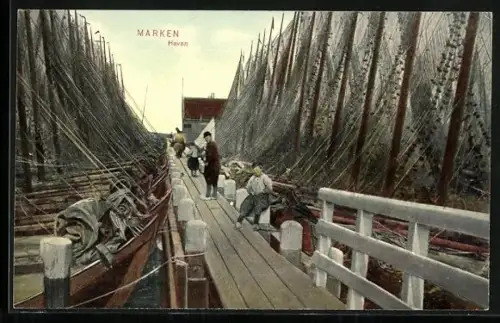 AK Marken, Haven, Fischerhafen