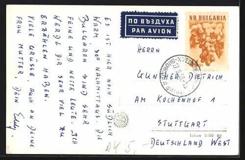 AK Plovdiv, Vue de Plovdiv