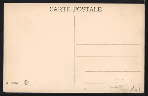 AK Constantinople, Vue du Parc de la Pointe du Sérai