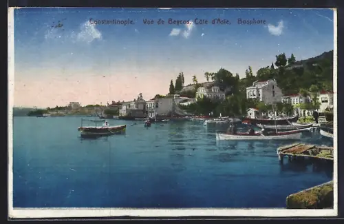AK Constantinople, Vue de Beycos, Cote d`Asie, Bosphore