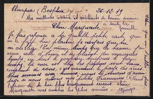 AK Constantinople, Vue de Beycos, Cote d`Asie, Bosphore