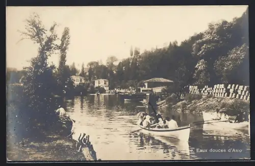 AK Constantinople, Eaux Douces d`Asie