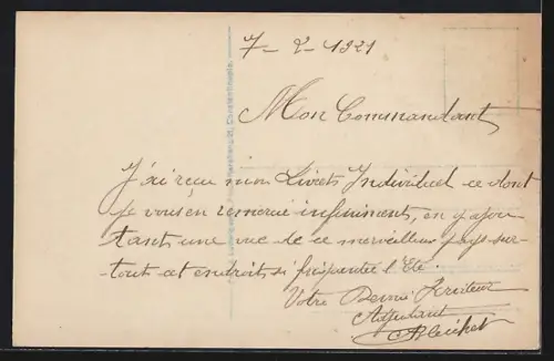 AK Constantinople, Eaux Douces d`Asie