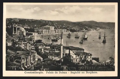 AK Constantinople, Palais du Sultan au Bosphore