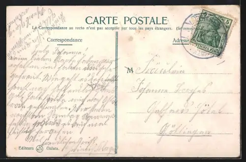 AK Constantinople, La Pointe du Sérail