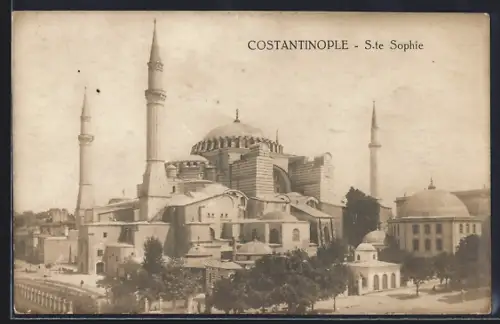 AK Constantinople, Ste. Sophie