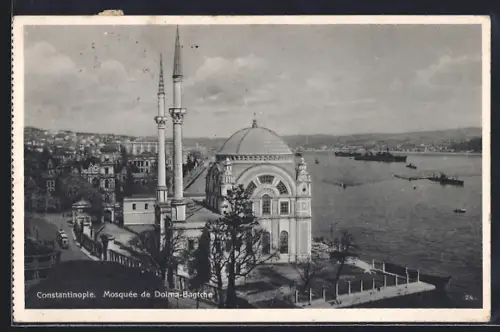 AK Constantinople, Mosquée de Dolma-Bagtche