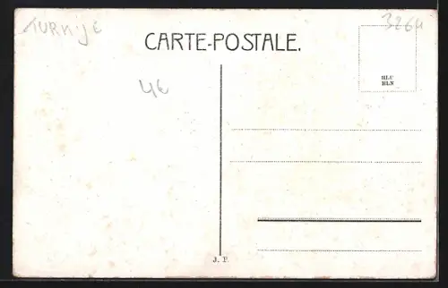 AK Constantinople, Le Pont du cote de Galata
