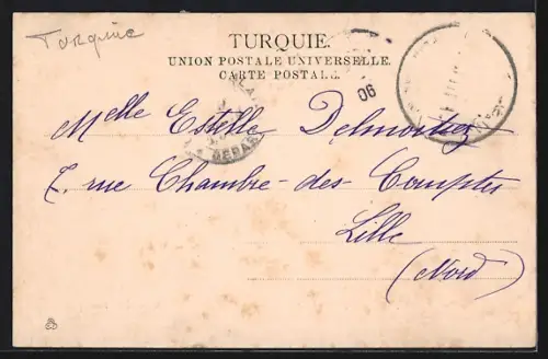 AK Constantinople, Chateau d`Europe, Bosphore