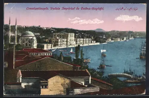 AK Constantinople, Palais Imperial de Dolma-Bagtche