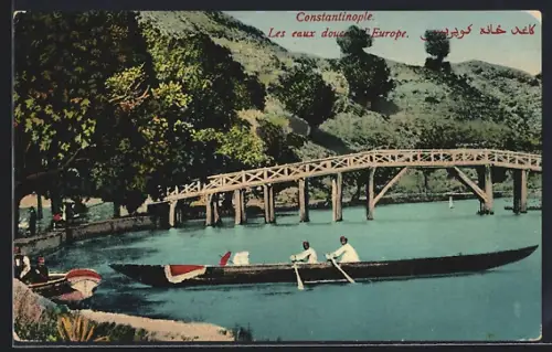 AK Constantinople, Les eaux douces d`Europe