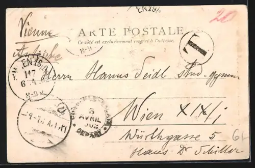 AK Constantinople, Mosquée du Sultan Ahmet