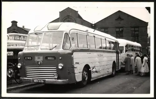 Fotografie englischer Leyland Bus, East Yorkshire, Kennzeichen: NRH 656