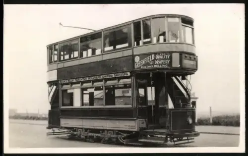Fotografie englische Strassenbahn Bexley U.D.C. Tramways