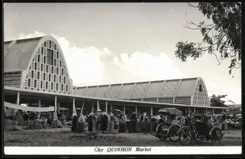 Fotografie Ansicht Quy Nhon, Market, Blick auf die Markthalle
