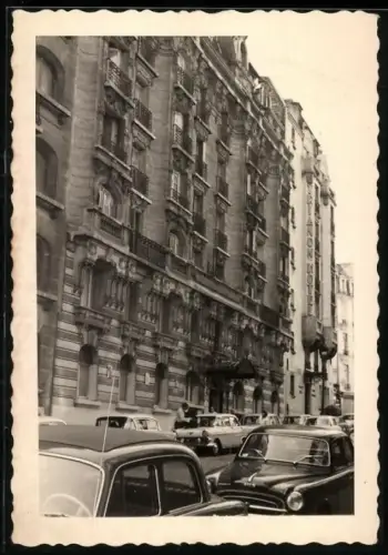 Fotografie Ansicht Paris, das Hotel in dem sich der Schriftsteller Ernst Weiss nach Einmarsch der Nazis umbrachte