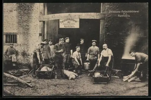 AK Nantillois, Divisions-Feldschlächterei
