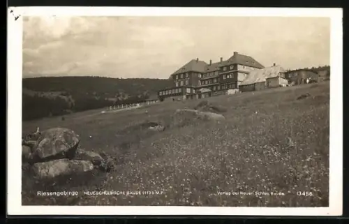 AK Neue schlesische Baude im Riesengebirge