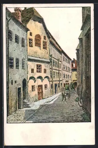 Künstler-AK Wels, Minoriten