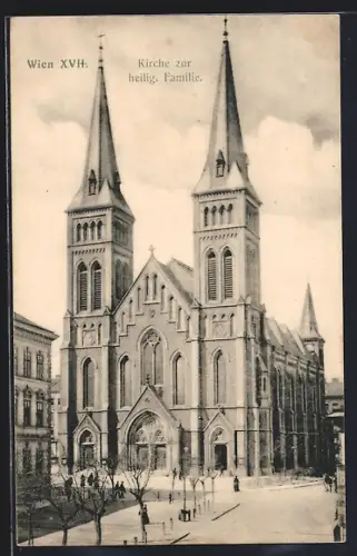 AK Wien, Kirche zur heiligen Familie