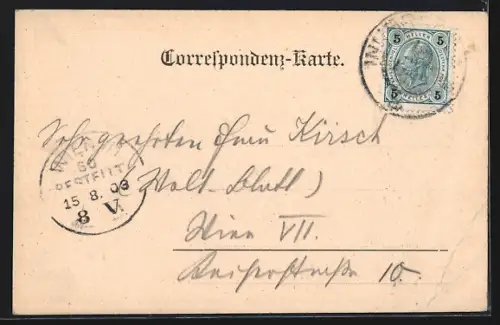 AK Hall i. Tirol, Münzthurm mit Strasse