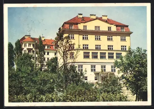 AK Bad Schallerbach /Oberdonau, Kuranstalt der Landesversicherungsanstalt Linz