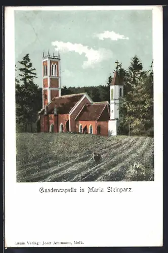 AK Maria Steinparz, Die Gnadenkapelle