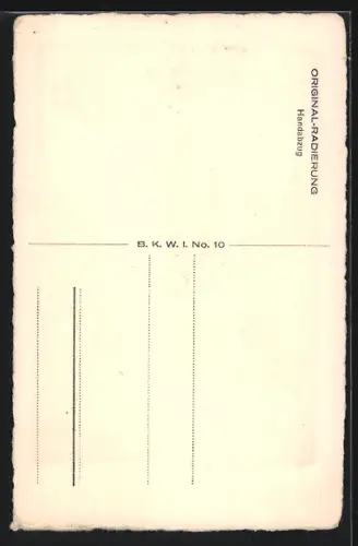 Künstler-AK Wien, Rathaus mit Strasse u. Kirche