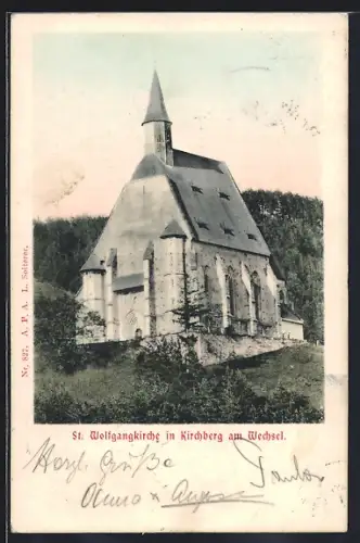 AK Kirchberg am Wechsel, St. Wolfgangkirche