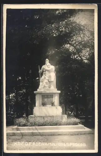 AK Gallspach /O.-Ö., Das Kriegerdenkmal