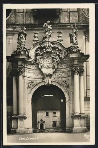 AK Lambach, Stift Lambach, Portal