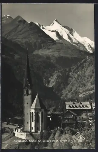AK Heiligenblut, Kirche und Grossglockner