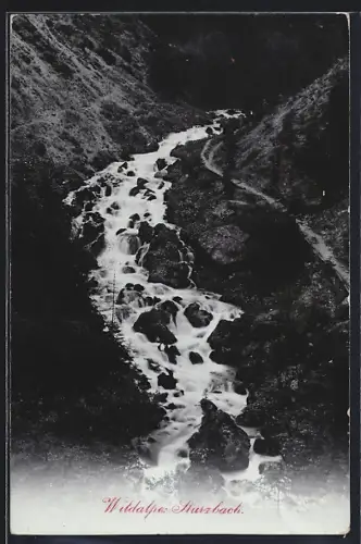 AK Wildalpe, Sturzbach, Wasserfall