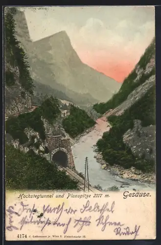 AK Gesäuse, Hochstegtunnel und Planspitze