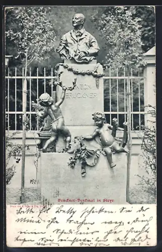 AK Steyr, Bruckner-Denkmal