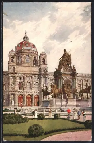 Künstler-AK Brüder Kohn (B.K.W.I) Nr. 433 /3: Wien, Hofmuseum