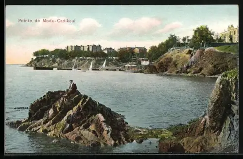 AK Constantinople, Cadikeui, Pointe de Moda