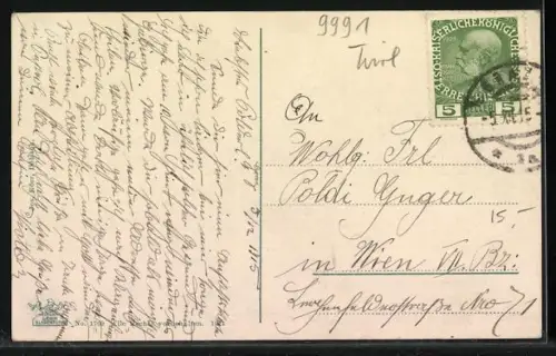 AK Dölsach /Tirol, Ortsansicht mit Unholden