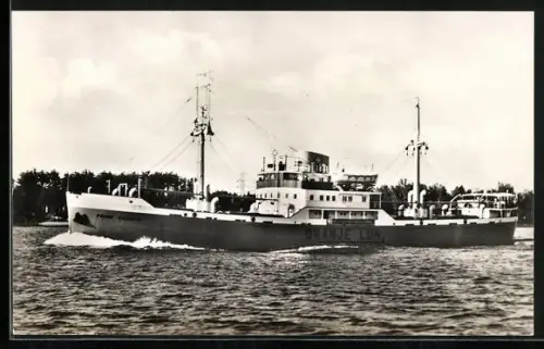 AK Handelsschiff m. s. Prins Casimir in Fahrt