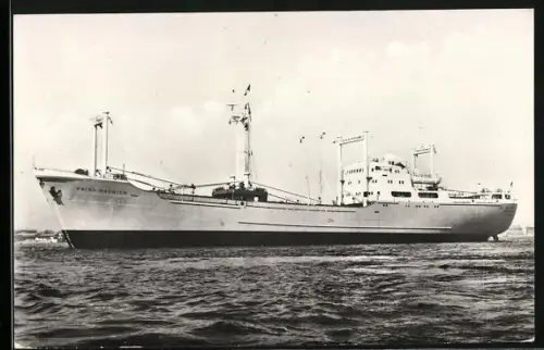 AK Handelsschiff MS Prins Maurits auf See